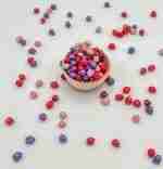 Valentines Day Rainbow Chickpea Sensory Filler