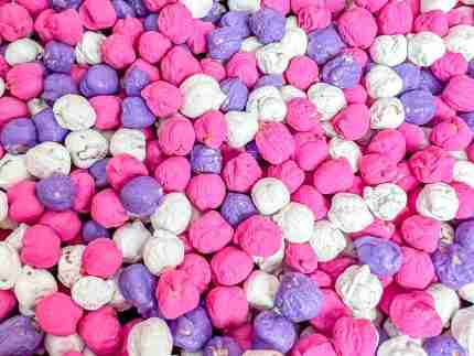 Valentine's Day Chickpea sensory filler