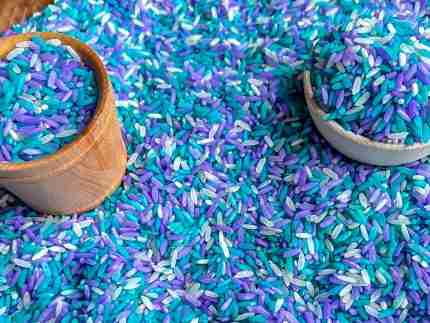 Valentine's Day Sensory Rice
