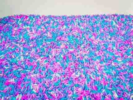 Valentines Day Sensory Rice