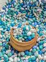 Winter mixed beans sensory filler