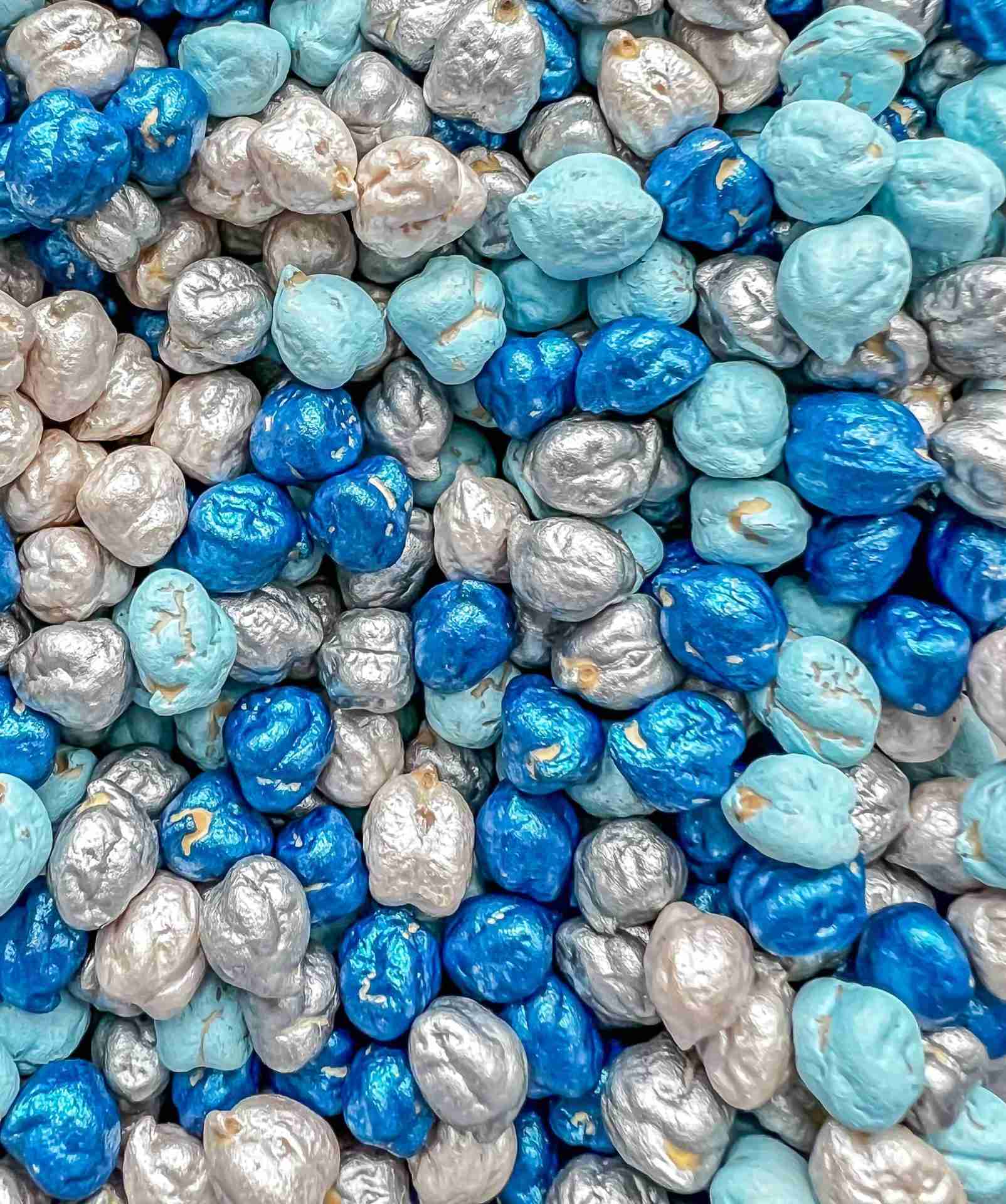 Winter Themed Chickpeas Winter Chickpea Sensory Filler