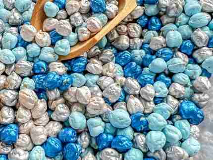 Winter Chickpea Sensory Filler