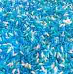 Winter Sensory Rice, Frozen Sensory Rice