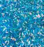 Winter Sensory Rice, Frozen Sensory Rice