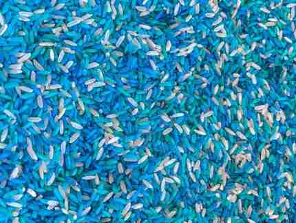 Winter Sensory Rice, Frozen Sensory Rice