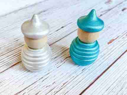 Sparkly Wooden Winter Themed Set - Image 6