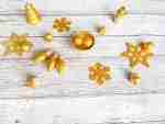 Wooden Sparkly Winter Sorting Set