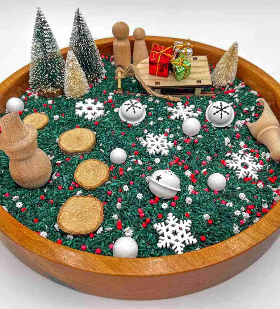 Christmas Wonderland Sensory Bin Christmas Wonderland Sensory Bin