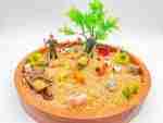 fall themed farming sensory bin