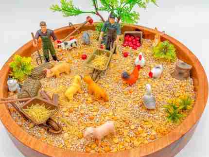 Fall Farming Sensory Bin - Image 4