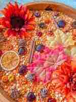 Natural Autumn Sensory Bin - Image 7
