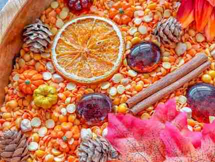 Natural Autumn Sensory Bin - Image 6