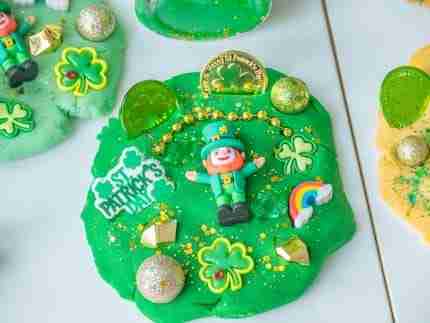 St. Patrick's Day Play Dough Jars - Image 3