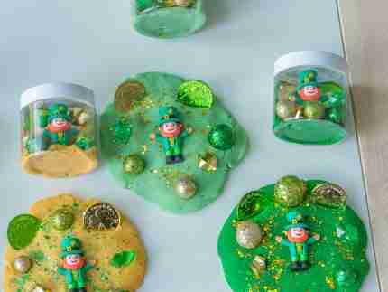 St. Patrick's Day Play Dough Jars - Image 6
