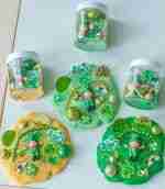 St. Patrick's Day Play Dough Jars