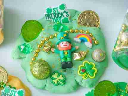 St. Patrick's Day Play Dough Jars - Image 4
