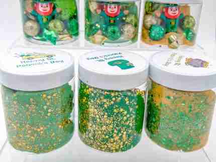 St. Patrick's Day Play Dough Jars - Image 10