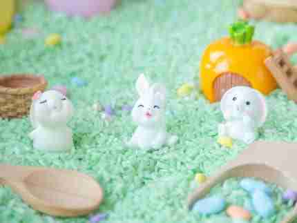Easter Bunny Sensory Bin - Image 4