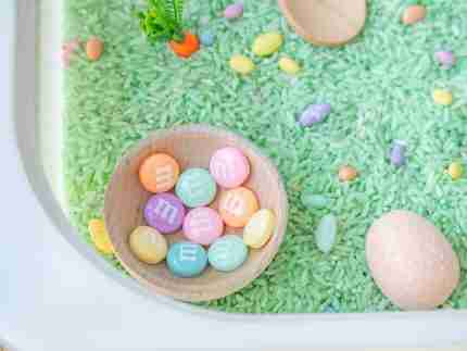 Easter Bunny Sensory Bin - Image 8