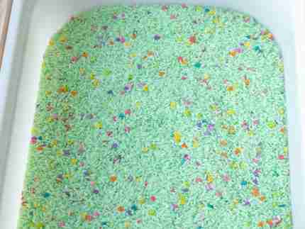 Spring Sensory Rice - Light Green