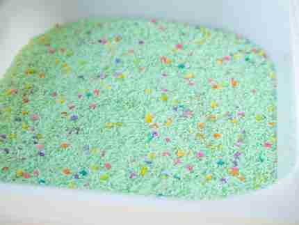 Spring Sensory Rice - Light Green