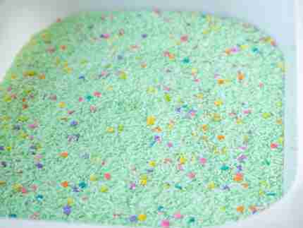 Spring Sensory Rice - Light Green