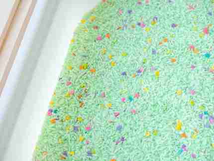Spring Sensory Rice - Light Green