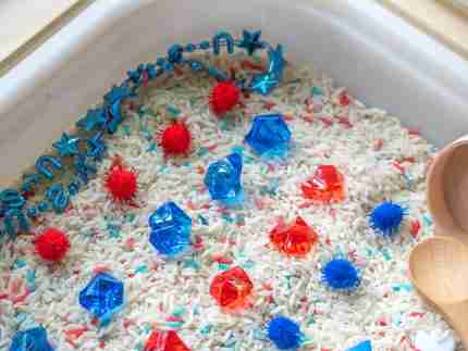 Patriotic Sensory Bin - Image 5