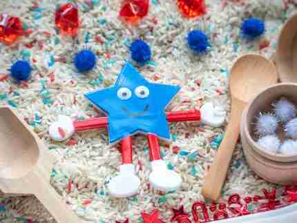 Patriotic Sensory Bin - Image 12