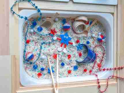 Patriotic Sensory Bin - Image 3