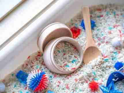 Patriotic Sensory Bin - Image 10
