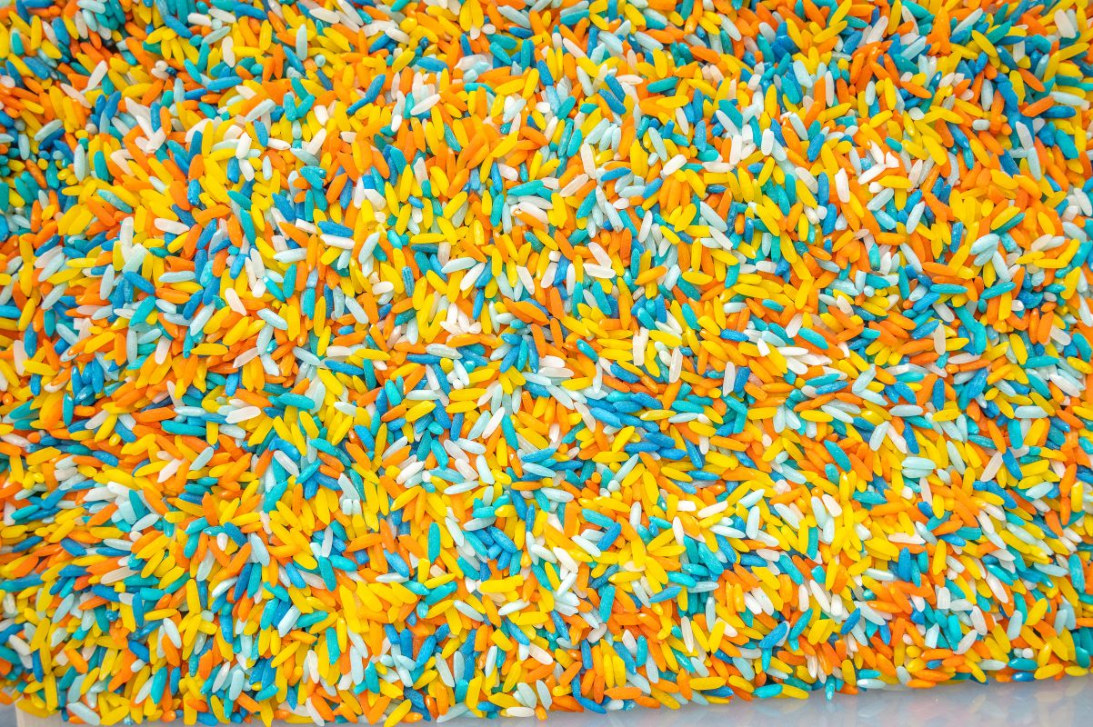 Sunset Surf Sensory Rice - Sensory-N-Stuff