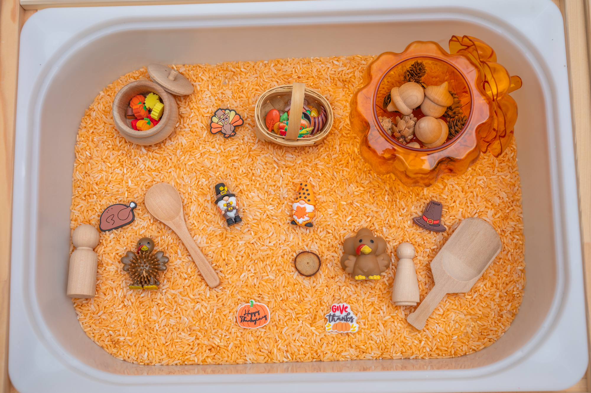 Thanksgiving Sensory Bin-9 Thanksgiving Sensory Bin - Image 1