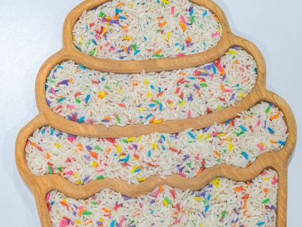 Birthday Sensory Rice - Image 4