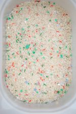 Christmas Tree Sensory Rice - Image 3