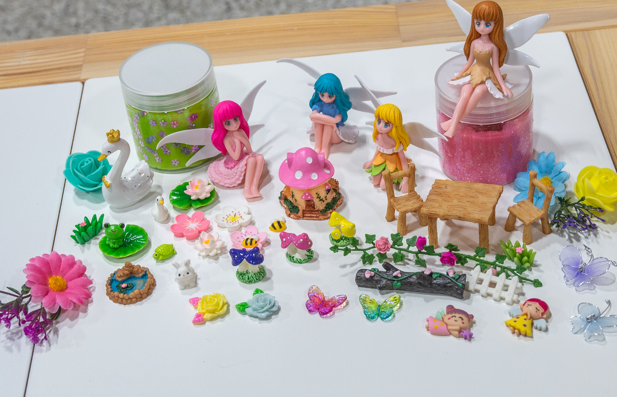 Fairy Garden Playdouigh Kit-2 Deluxe Fairy Garden Playdough Kit - Image 1