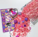 Heart Sticker Budget Bag