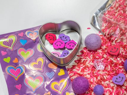 Heart Sticker Budget Bag - Image 3