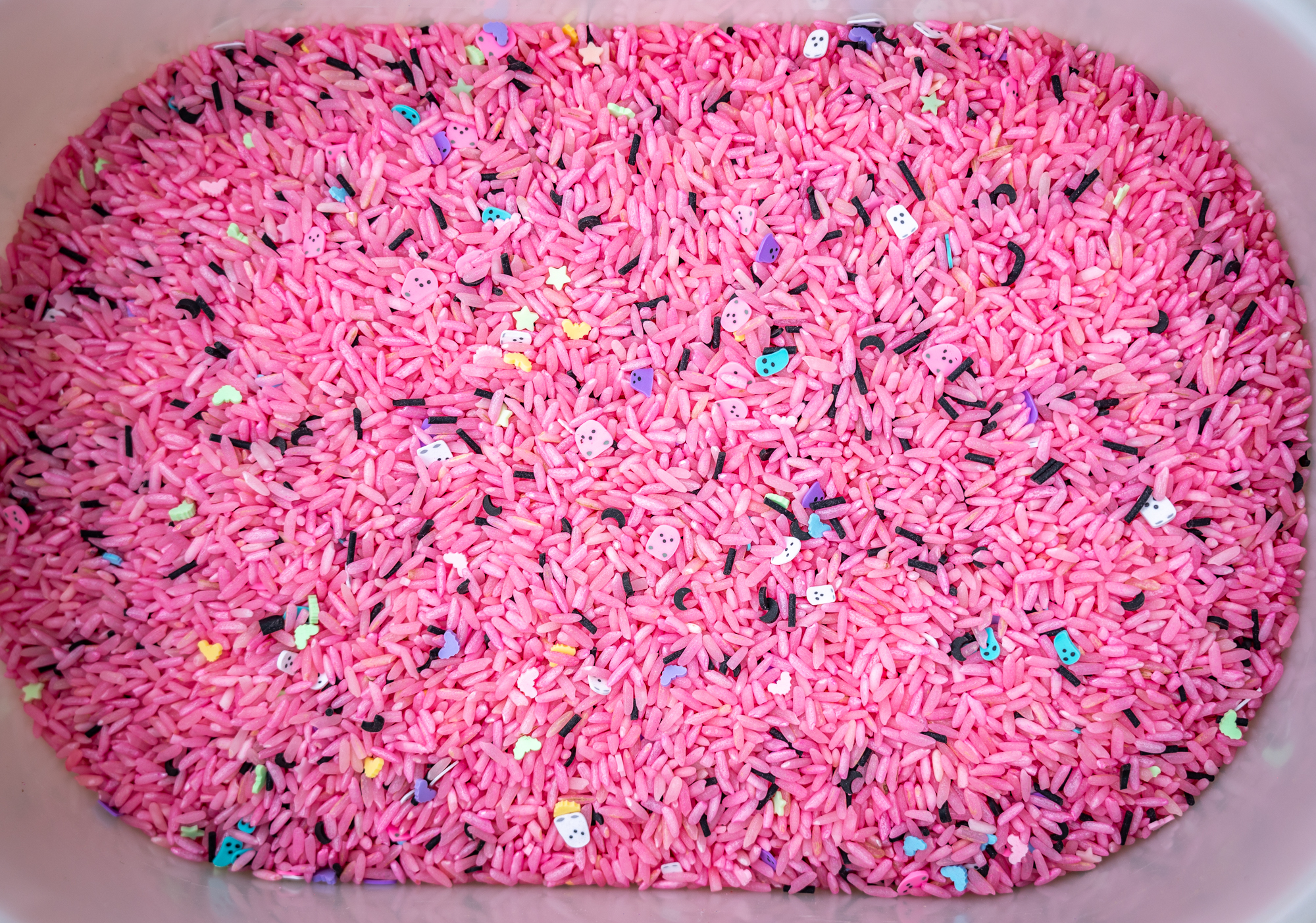 Pastel Haunt Mix-2 Pastel Haunt Sensory Rice - Image 1