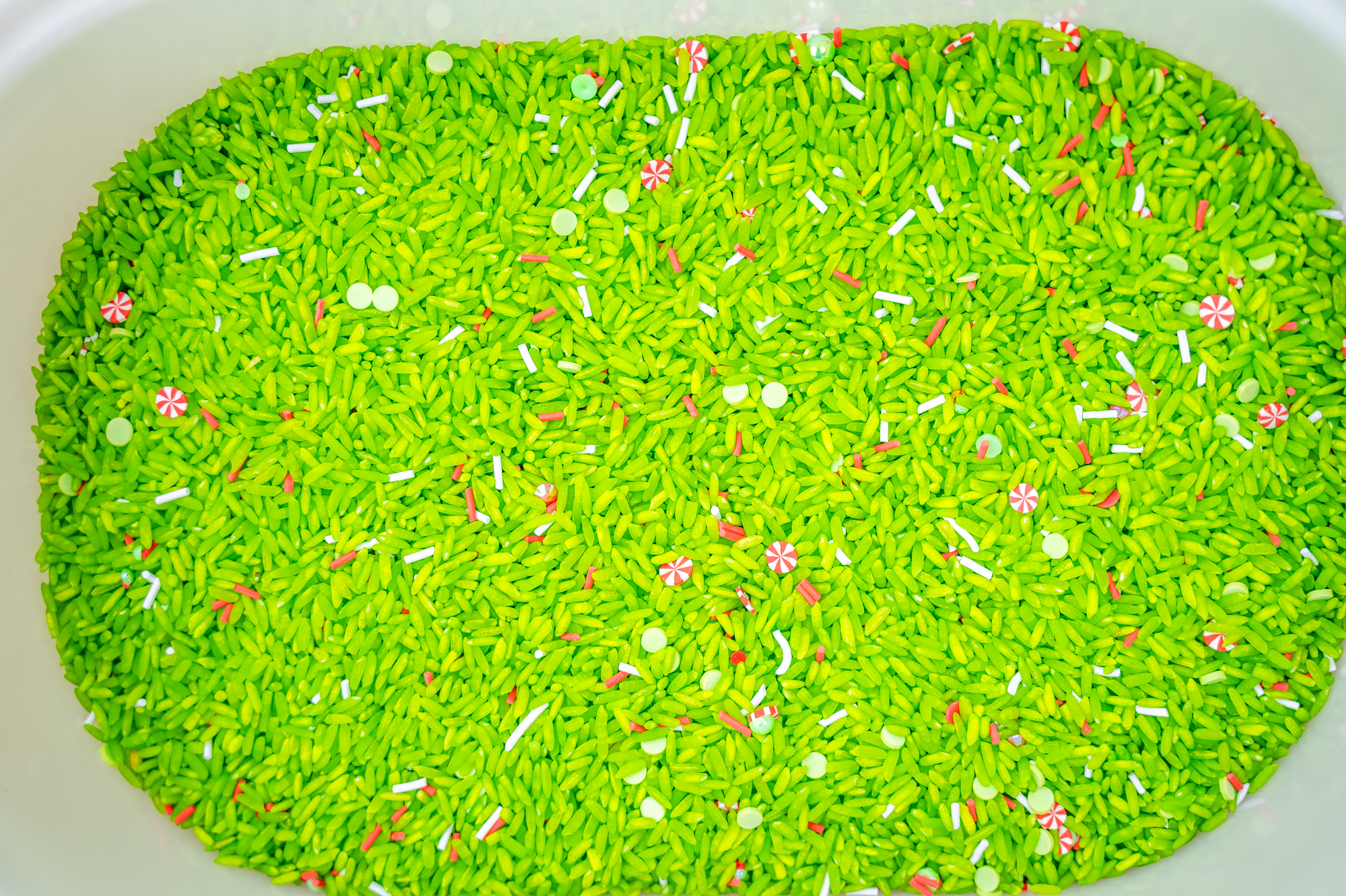 Peppermint Twist Filler-1 Peppermint Twist Sensory Rice - Image 1
