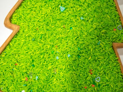 Twinkling Christmas Sensory Rice - Image 5