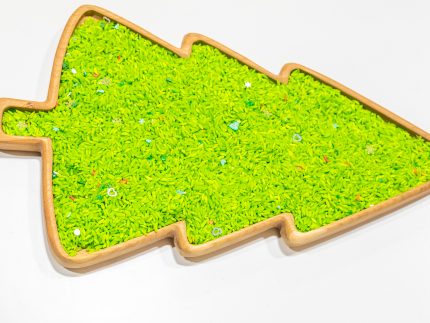 Twinkling Christmas Sensory Rice - Image 7