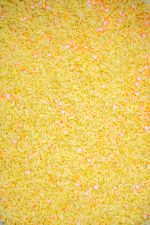 Candy Corn Sensory Rice - Image 4