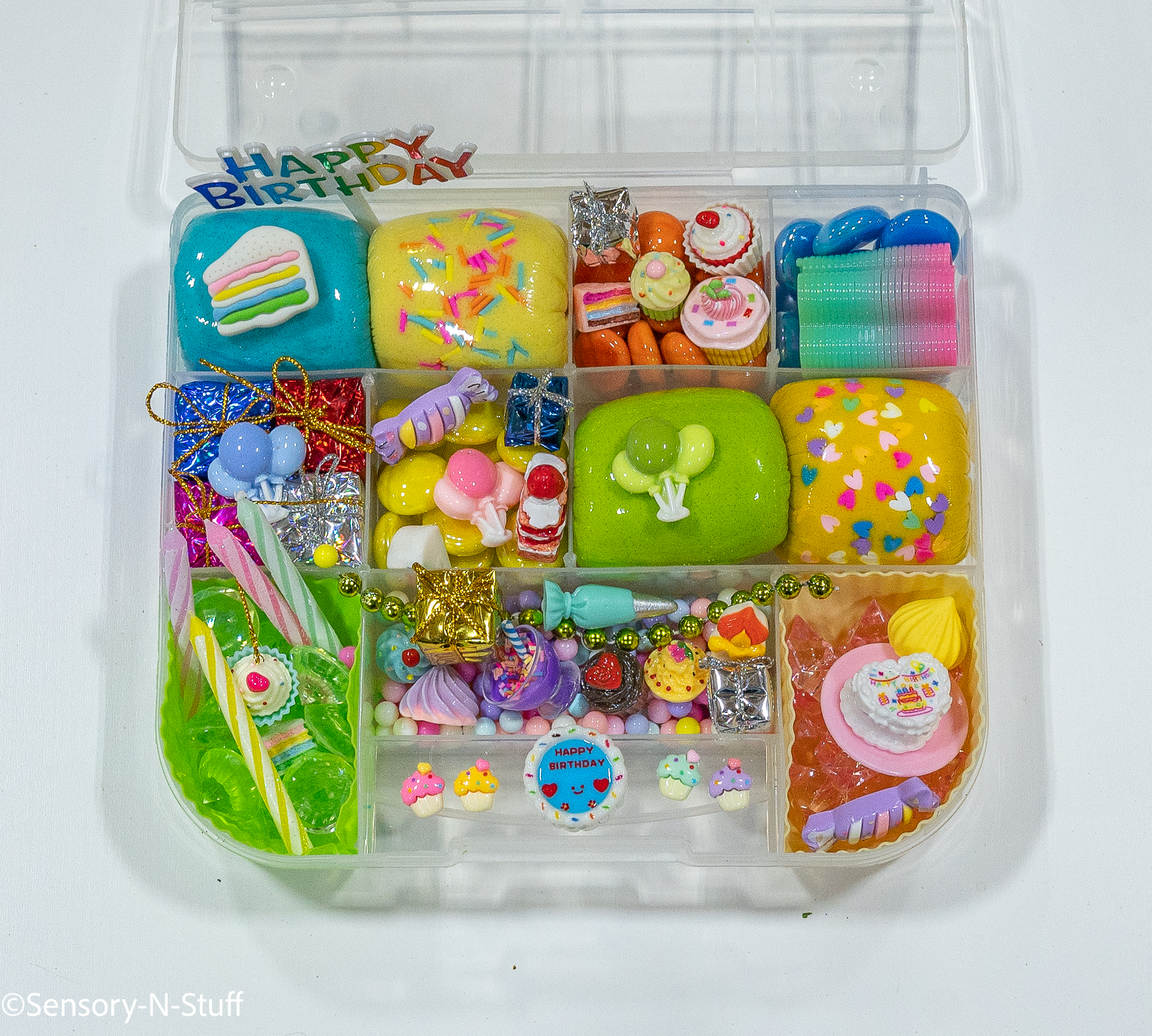 Deluxe Birthday Playdough Kit-1 Deluxe Birthday Playdough Kit - Image 1