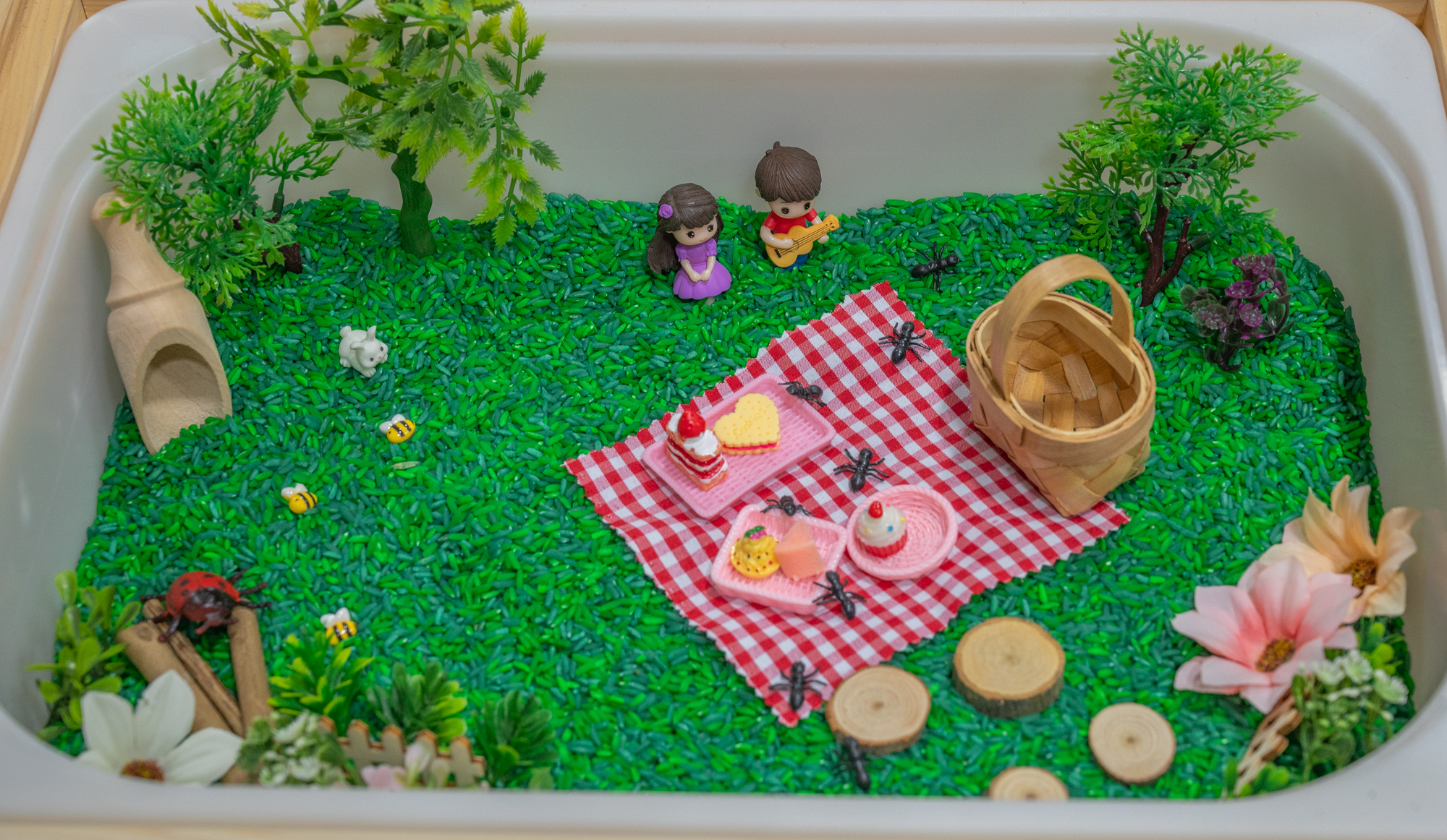 Picnic Sensory Bin-15 Picnic Sensory Bin - Image 1