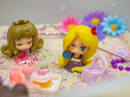 Princess Tea Party Sensory Bin - Image 8