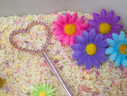 Princess Tea Party Sensory Bin - Image 4