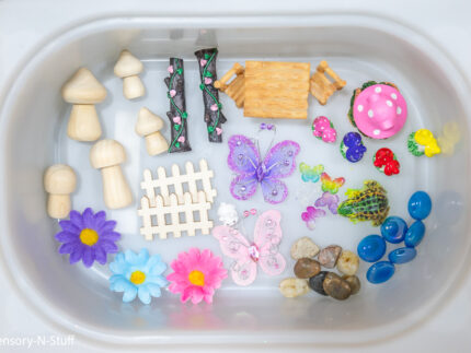 Fairy Garden Sensory Bin - Image 9