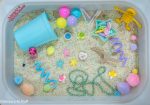 Pastel Birthday Sensory Bin